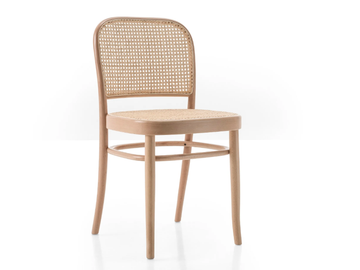 N. 811 - Beech and woven cane chair by Wiener GTV Design - view 2